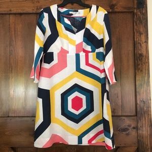 Boden 100% Linen Dress Size 8